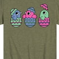 thumbnail image 3 of Instant Message - Chicks In Eggs - Toddler And Youth Short Sleeve Graphic T-Shirt, 3 of 6