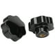 thumbnail image 1 of Perilla de rosca hembra, 2 piezas Tuercas de sujeción con cabeza de estrella de sujeción con rosca hembra Tuerca de sujeción manual Ingeniería de precisión, 1 of 8