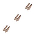 thumbnail image 3 of Sonducket 1 par de mocasines de trabajo con diamantes de imitación para mujer, zapatos de fiesta para niñas, toboganes de Ballet con punta en Type1 NO1, 3 of 5