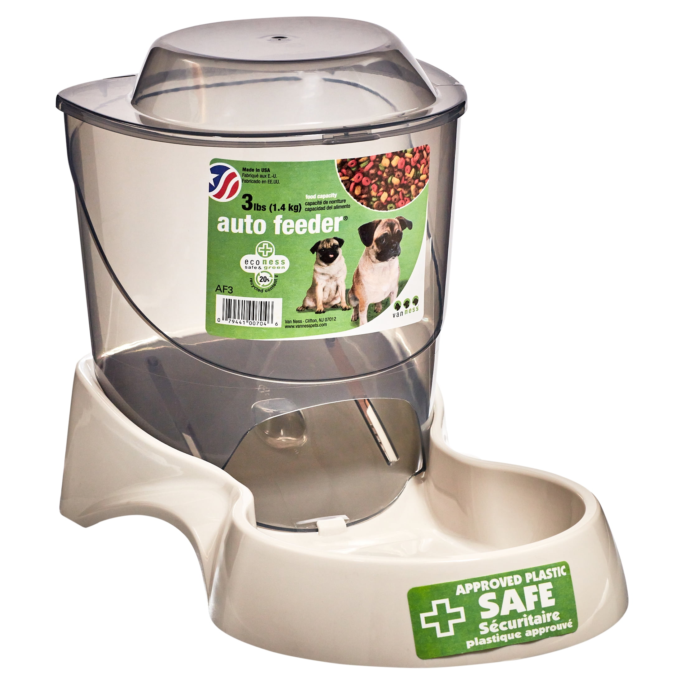 (3 pack) Van Ness Small Auto Feeder, 3lb (color may vary)