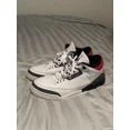 thumbnail image 1 of Ni - ke Jordan 3 Fire Red Denim Size 13 Men’s, 1 of 5