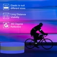 thumbnail image 4 of pulseras reflectantes. Equipo reflectante de seguridad de alta visibilidad para correr, caminar de noche y andar en bicicleta. Vhermosa BST3007554-3, 4 of 5