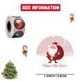thumbnail image 2 of Etiquetas autoadhesivas para decoración navideña con diseño de Papá Noel de 1,5 pulgadas de ancho, 2 of 6