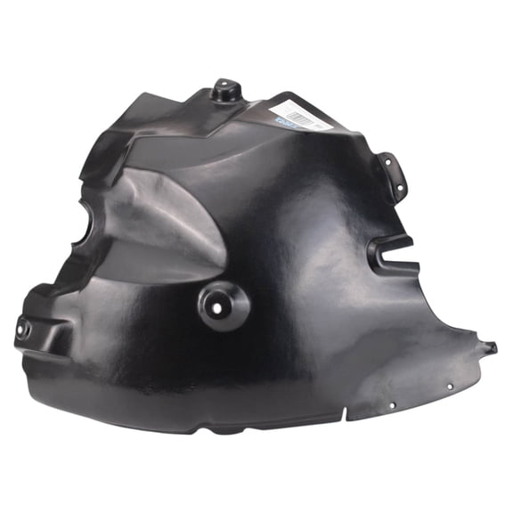 TRQ Front Left Rearward Inner Fender Liner Black Drivers Side Fits Select 2007-2009 Dodge Sprinter 2500 CH1248145