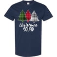 thumbnail image 3 of Inktastic Christmas Squad with Plaid Trees T-Shirt, 3 of 5