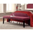 thumbnail image 3 of Bowery Hill Banc de Chambre en Tissu en Violet, 3 of 3