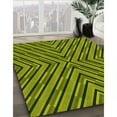 thumbnail image 3 of Ahgly Company Machine Washable Indoor Rectangle Transitional Pistachio Green Area Rugs, 7' x 9', 3 of 7