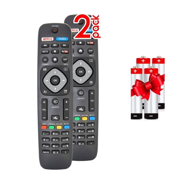 2pz Control Compatible Philips Todas Pantallas Smart Tv