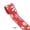 red, variant on Terraloom Christmas Ribbon Wired, White Base Glitter Peppermint Candy Christmas Wired Ribbon, Polyester Wired Edge Fabric Ribbon for Xmas Wreath Bow Garland Tree Topper & Holiday Gift Decor