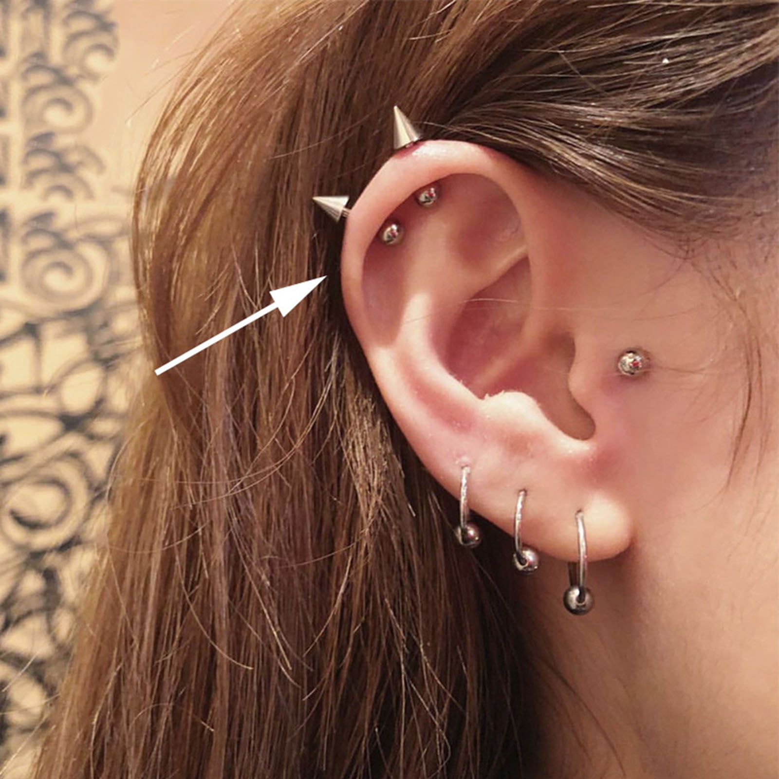 Thoughts on healing helix with ring? (See comments) : r/piercing