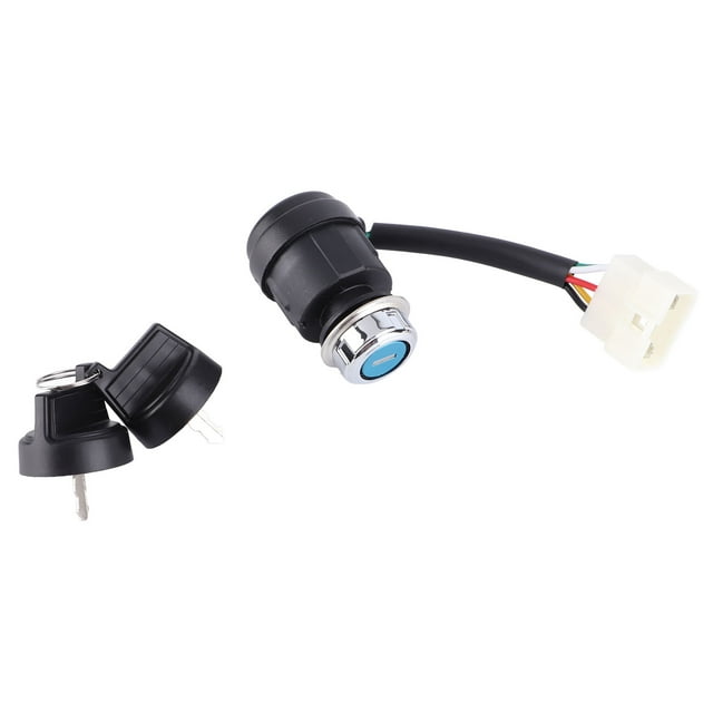 Interruptor de llave de encendido de 5 cables y 5 pines con bloqueo de arranque para la mayoría de los modelos 50-Motocicleta de 250 cc para ATV Dune Go Kart