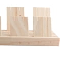 thumbnail image 4 of Earring Display Stand Large Capacity Organizer Holder with Groove for Shows Home Small 2 slot, 4 of 5