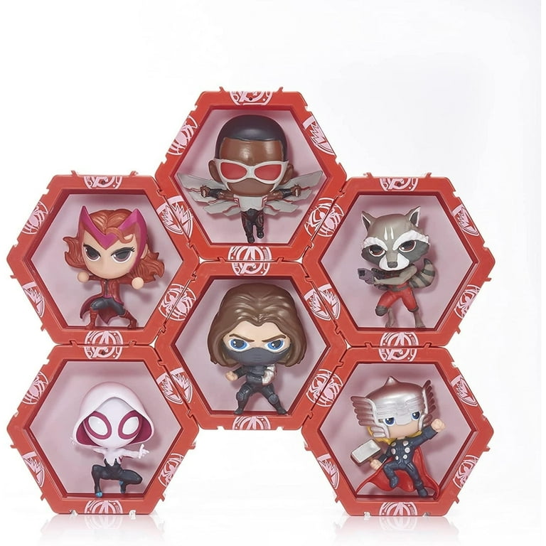 WOW! PODS Marvel: 2 Statuine Bobble-Head Con Luci - Miles Morales E Spider Gwen Da 10,2 Cm - Collezionabili