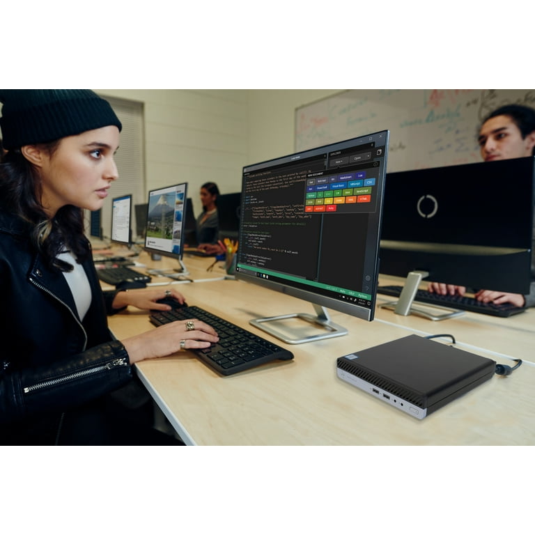 HP ProDesk 400 G5 Mini PC, Intel Core i5-9500T Upto 3.7GHz, 16GB