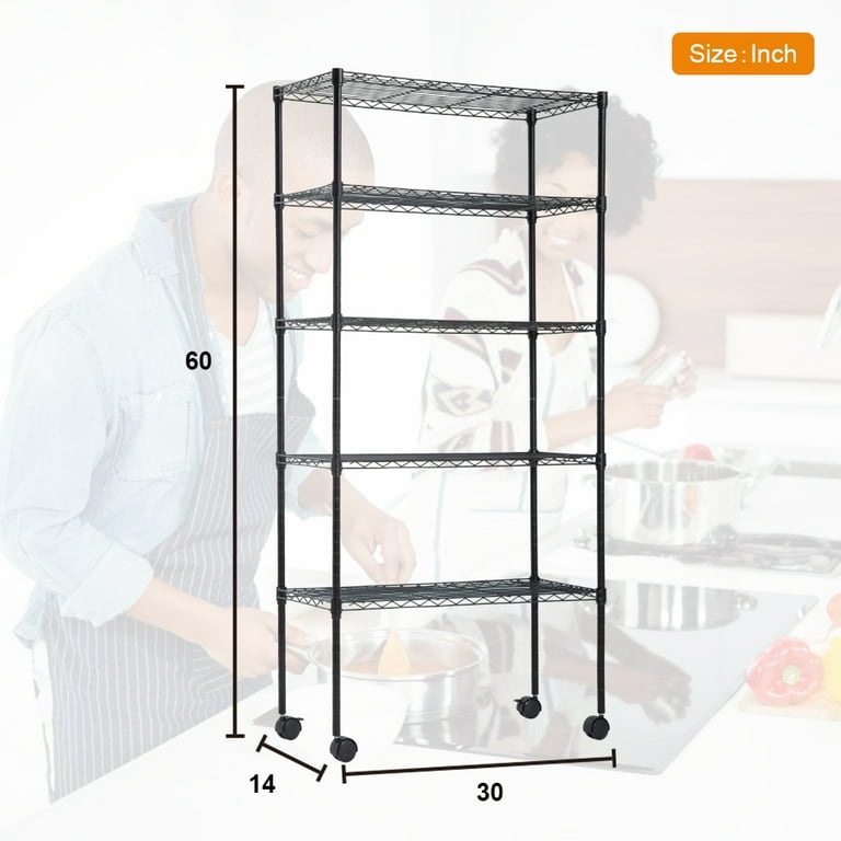 How to Assemble 5-Tier Storage Shelves  Easy Shelf Installation Tutorial!  