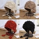 thumbnail image 2 of Korean Styles Beanies Hat Winter Caps Knitted Hats Warm Hat Double Layers Crochet Hat Fashion Beanies Caps for Women coffee, 2 of 5