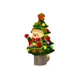 thumbnail image 2 of FastXmas FastXmas Christmas Tree Night Light, 3.5 x 5.9 Inch Night Lights Plug into Wall, Cute & Funny Christmas Decor Night Light, Plug in Nightlight Deocration for Holiday Party Camping Home Decor, 2 of 7