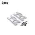 thumbnail image 4 of Vogacara 2 piezas de coches de control remoto, brazo oscilante de coche trasero, juego de herramientas de brazos de suspensión RC Multicolor para 1/14 Kits de construcción modelo Plata Vogacara FN001434-06, 4 of 6