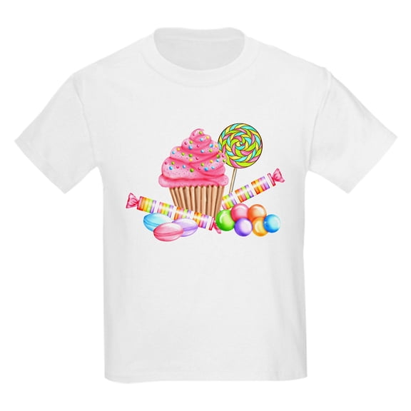 CafePress - Wonderland Sweets T Shirt - Light T-Shirt Kids XS-XL