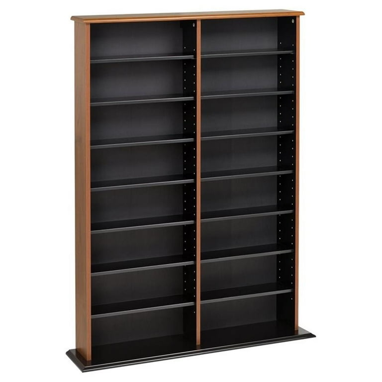 Multimedia Storage Cabinet DVD Rack Book Shelf Organizer high quality Stand Media Storage