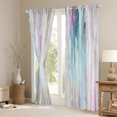 thumbnail image 3 of Castle Fairy Geometric Lines Curtains Pack Of 2 (42X84 Each) for Teens Boys Women Girls,Abstract Gradient Watercolor Curtains Blackout,Minimalist Stripes Bedroom Curtains,Ultra Soft Home Decor, 3 of 6