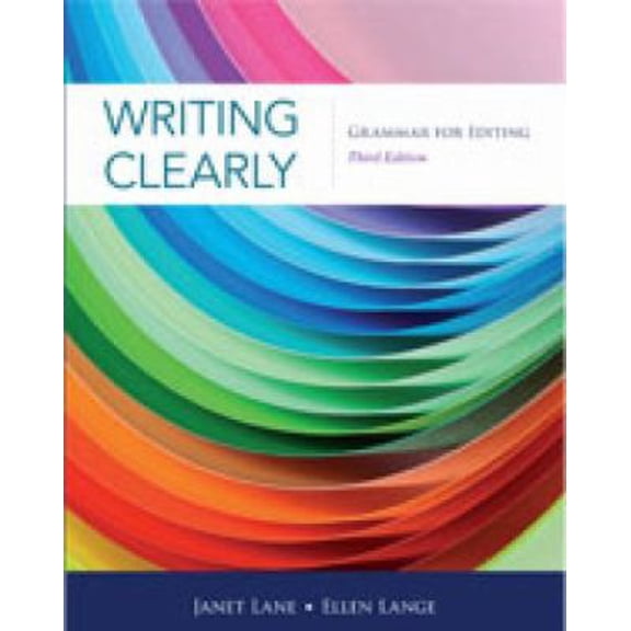 Pre-Owned Writing Clearly: Grammar for Editing (Paperback) 111135197X 9781111351977