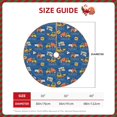thumbnail image 2 of Fotbe Construction Vehicles Pattern Christmas Tree Skirt, Tree Skirts Plush Christmas Decorations, Christmas Tree Skirts Xmas Decorations Holiday Party Decor-30", 2 of 6
