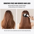 thumbnail image 4 of Black Halloween Ghost Silhouettes Hair Brush,Girls Detangling Hair Brush,Glide Through Tangles with Ease for Wet & Dry Hair,8.8"X2.8", 4 of 7