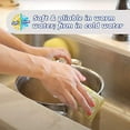 thumbnail image 5 of Scrub Daddy Scour Pads - Scour Daddy - Multi-Surface Scouring Pad, FlexTexture Sponge, Soft in Warm Water, Firm in Cold, Scratch Free, Odor Resistant, Easy to Clean 3ct (Pack of 2), 5 of 9