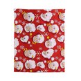 thumbnail image 3 of 2PCS Christmas Chair Covers Santa Xmas Chair Slipcovers Chair Back Cap Covers, 3 of 10