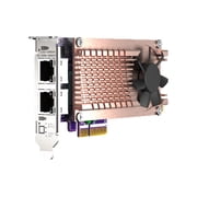 Qnap Qm2 Series, 2 X Pcie 2280 M.2 Ssd Slots, Pcie Gen3 X 4 , 2 X Intel I225lm 2.5gbe Nbase-t Port Pcie Gen3x4 2xintel I225lm 2.5gbe