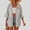 Gray, variant on Women's 3/4 Sleeve Open Front Cardigan with Pockets Lightweight Casual Summer Kimono Top