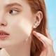 thumbnail image 5 of Pendientes de primavera y verano con flor rosa 2022 Pendientes pequeños para mujer, 5 of 8