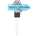 thumbnail image 1 of Signo de jardín de Halloween letreros de patio de halloween estacas decoraciones al aire libre decoración de jardín de halloween, 1 of 6