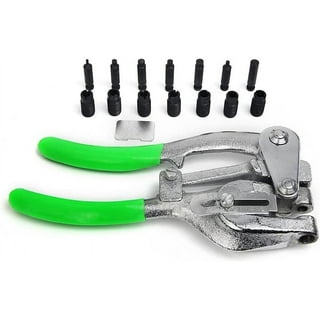 Air Locker A04 Manual Metal Slot Punch Plier T-shaped Hole Cutting Tool Hanger Hole Punch, Punch Out Dimension: 1 x 5/16