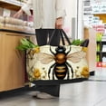 thumbnail image 6 of Honeybee Large Capacity Reusable Foldable Oxford Cloth Storage Bin - Decorative Box, Collapsible Bucket, and Convenient Storage Basket, 6 of 7