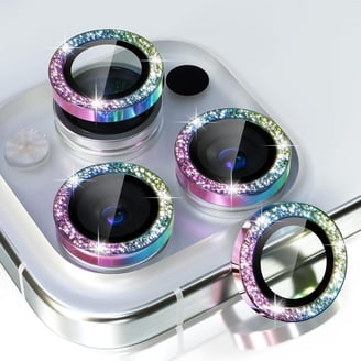 Luminous Tempered Glass Camera Lens Protector For IPhone 14 13 12 Pro MAX - Multicolor