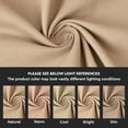 thumbnail image 3 of Pack of 2 Beige 16x16 Velvet Sofa Pillow Covers for Living Room Decor, 3 of 7