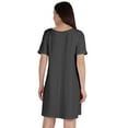 thumbnail image 5 of Inkmeso Swing Dress With Pockets Summer Cotton Tunic Tshirt Dress For Women, 5 of 7