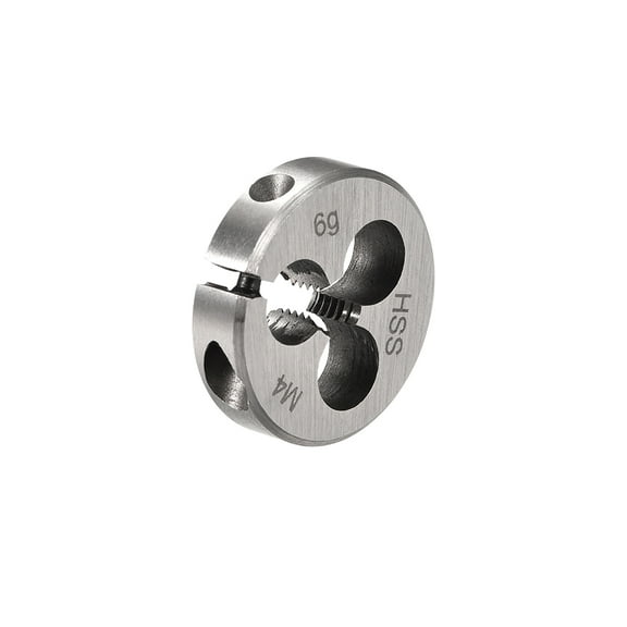 Uxcell M4 x 0.7 Metric HSS Adjustable Machine Thread Round Threading Dies