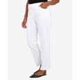 thumbnail image 6 of Alfred Dunner Womens Petite  Super Stretch Mid- Rise Average Length Pant, 6 of 6