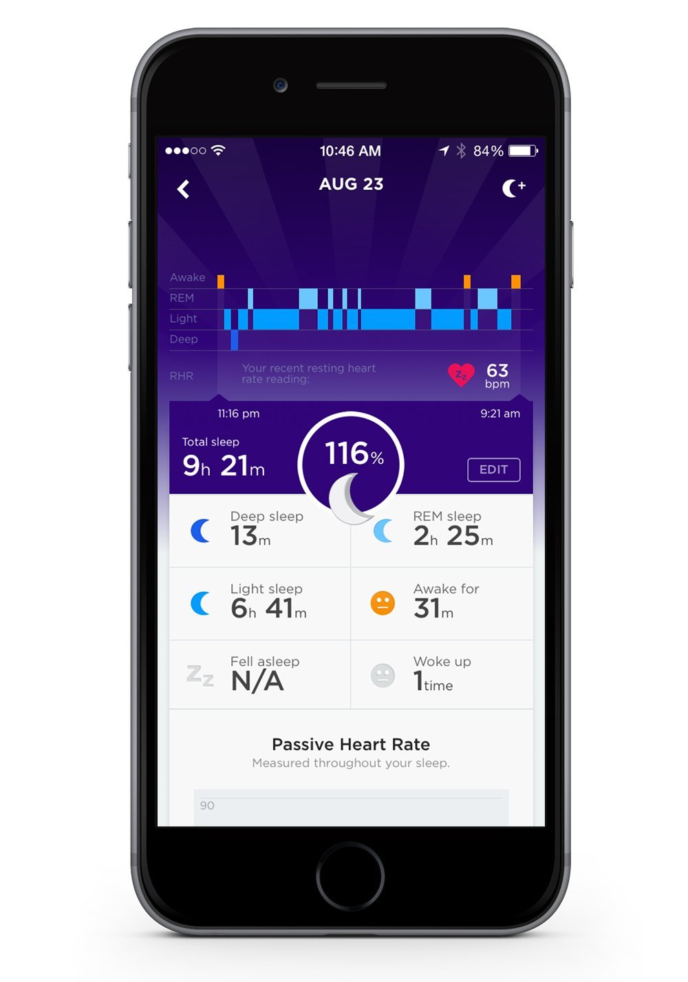 Jawbone UP3 Bluetooth Wireless Heart Rate Monitor, Sleep and Fitness Tracker - image 2 of 4