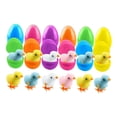 thumbnail image 5 of Kokiya Easter Eggs Filled with Wind up Toy Novelty Funny Easter Gifts Jumping Chicks Cute for Boys Girls Filling Treats Party Favors 12 Set, 5 of 9