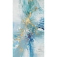 thumbnail image 3 of Gardner, Jennifer 10x14 Black Modern Framed Museum Art Print Titled - Turquoise Flow III, 3 of 5