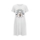 thumbnail image 5 of Camisón corto de talla grande para mujer, camisón de manga corta con estampado de pecho a la moda, camisón para mujer, 5 of 5