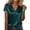 Blackish Green, variant on Clothes Womens Kelon Women's Tops, Tees & Blouses Short Sleeve Shirts V Neck Soft Satin Silk Shirts Business Casual Blouses 2026 Summer Tops, XL