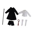 thumbnail image 4 of koolsoo 1/ Figure Blazer Set Tie Accessory Cosplay Gift Compact Stylish Mini Props Cosume Realistic Versatile Toy Belt Socks Black, 4 of 9