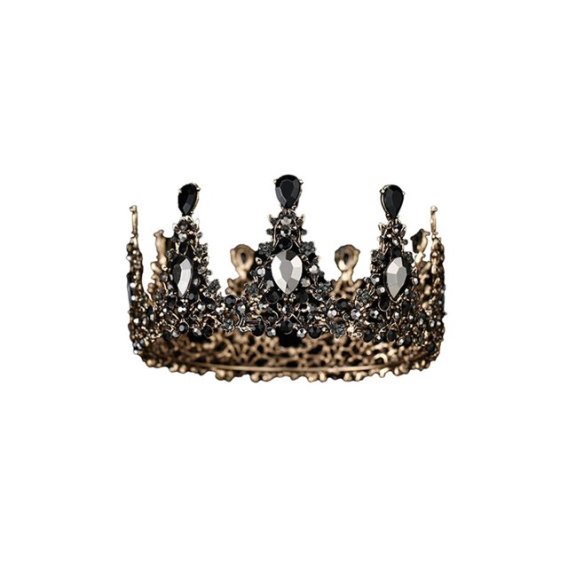 Corona Nupcial de Rhinestone Elegante para Boda Fiestas Temáticas Halloween Aniversarios Gloria Tocado de corona