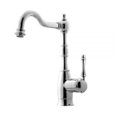 thumbnail image 2 of Houzer REGBA-160-PC 12.3125" Faucet Hole Polished Chrome Regal Traditional Solid Brass Bar Faucet, 2 of 9