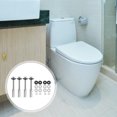 thumbnail image 6 of 4pcs Toilet Tank Screws Bolts Set Toilet Tank Fixing Hardware Replacement Parts, 6 of 6